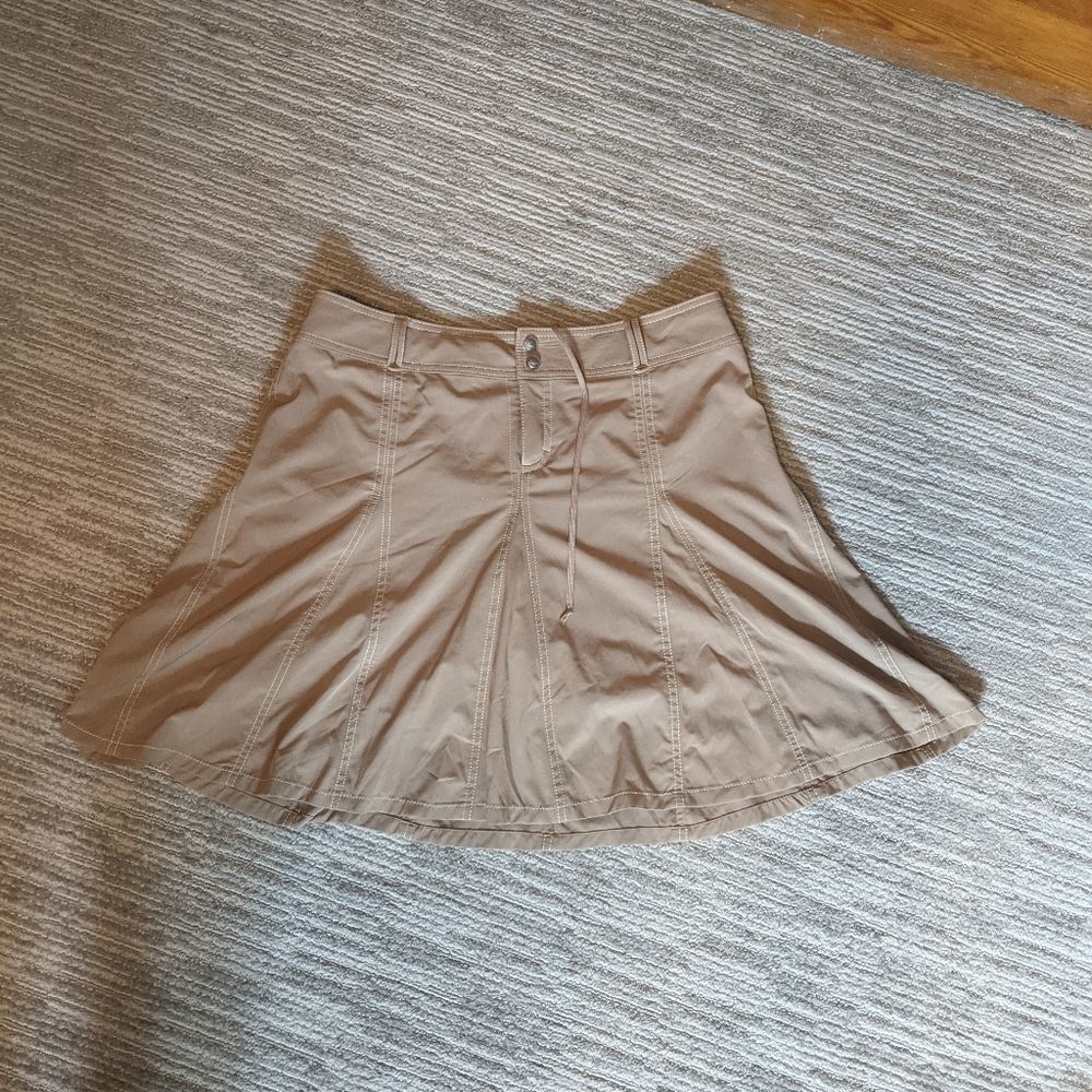 Athleta tan skort sz. 14p